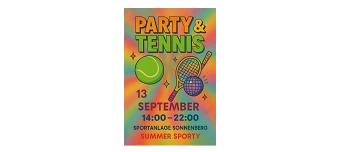 Event organiser of Party and Tennis