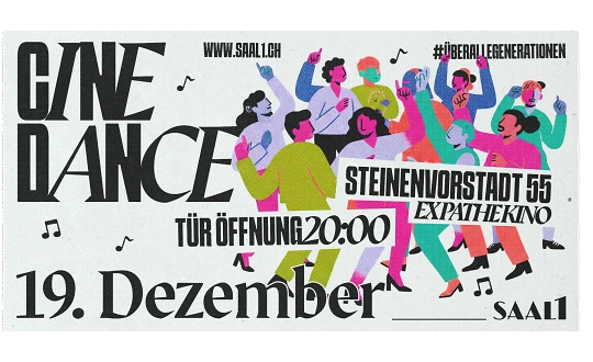 Sponsoring logo of CINE DANCE event