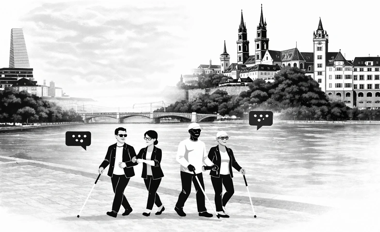 Event-Image for 'Coming soon - City Walk Basel - blindekuh Basel'