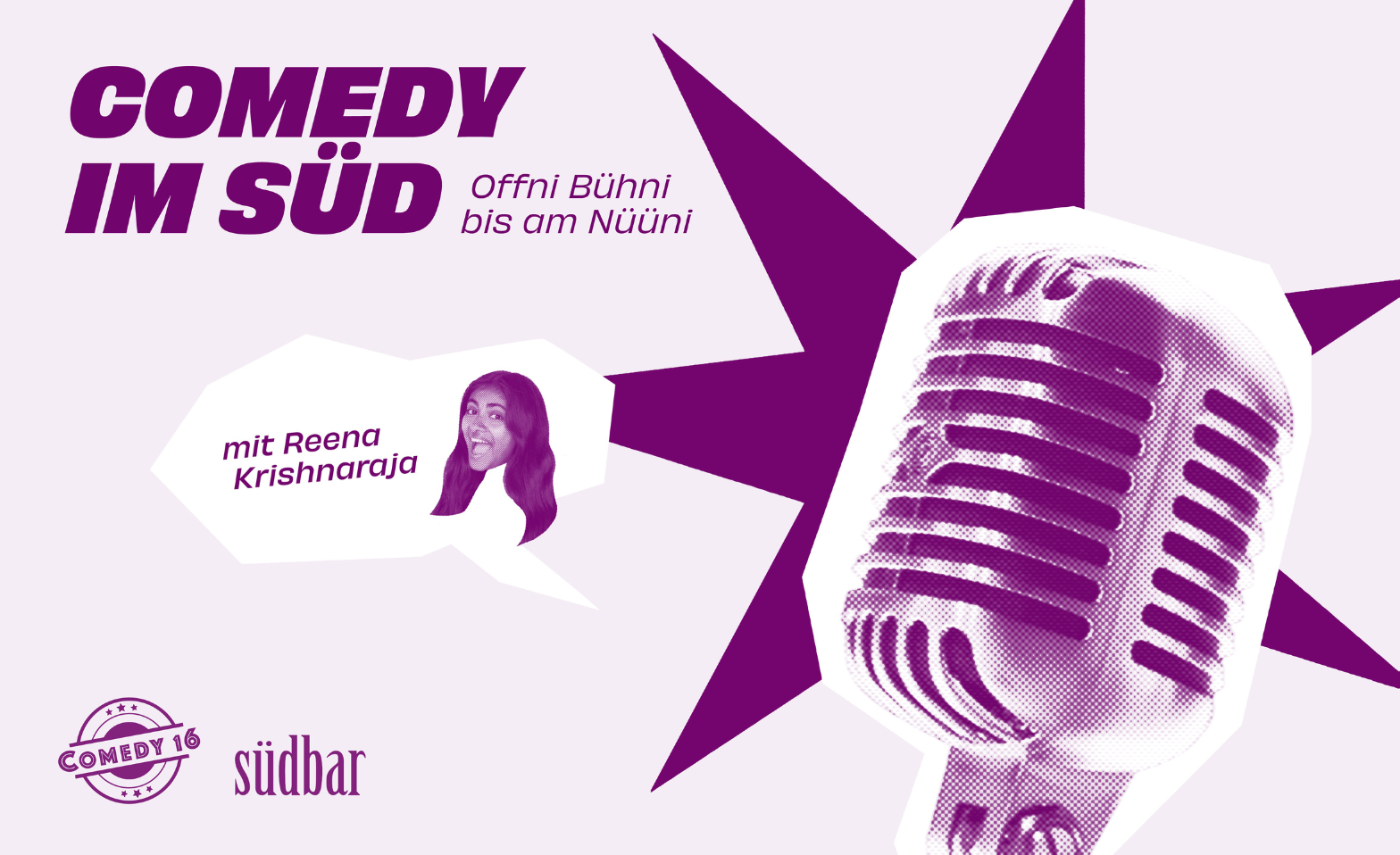 Comedy im Süd  Open Mic Billets