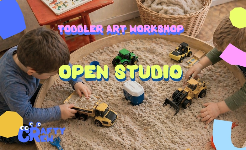 Toddler art workshops - Open Studio Billets