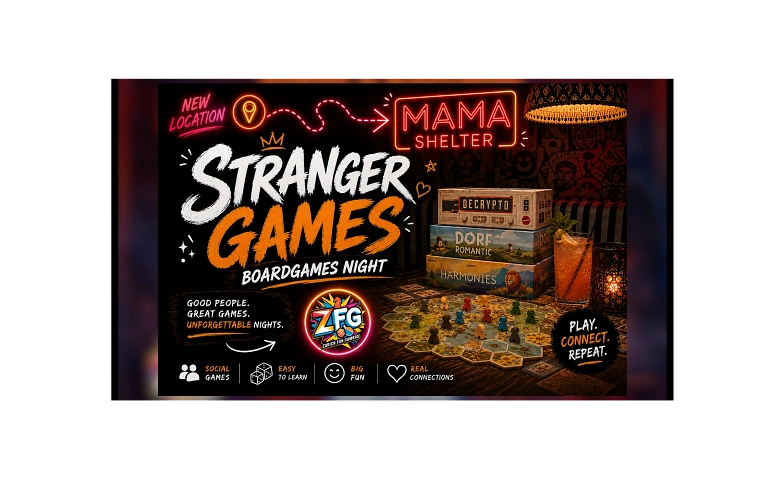 ZFG Stranger Games: Discover Hidden Gem Board Games! Billets