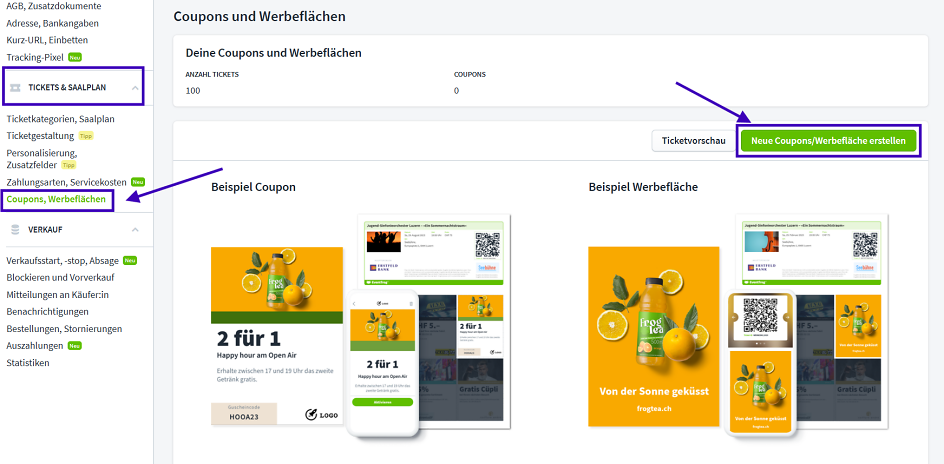 Coupons Werbeflaechen 1