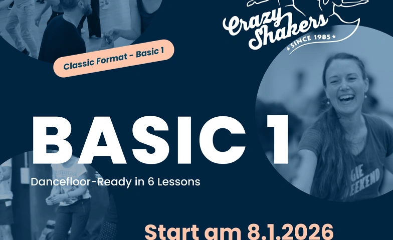 Boogie Basic 1 - ein Kurs der Crazy Shakers Tickets