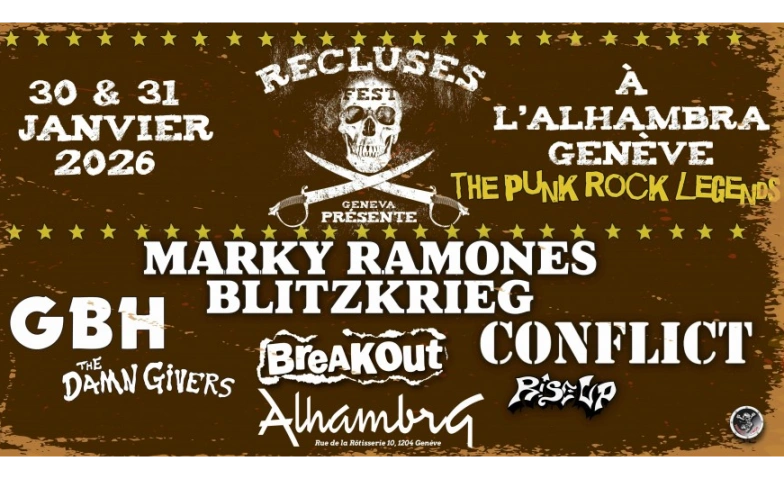 Event-Image for 'Le Recluses Fest - The Punk Rock Legends'