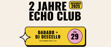 Event-Image for 'DABADO & DJ DEECELLO'