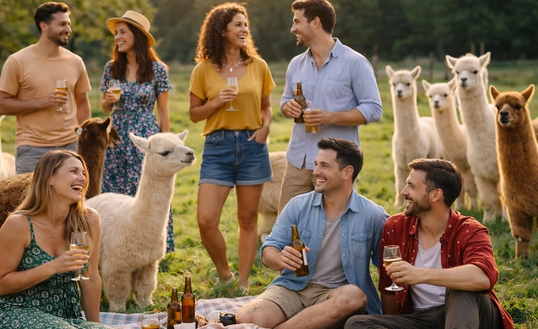 Alpaka Picknick f&uuml;r Singles - Offline Speeddating - Oetwil Tickets