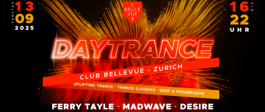 Event-Image for 'DAYTRANCE w/ Ferry Tayle x Madwave x Desire'