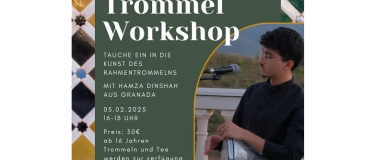 Event-Image for 'Trommel Workshop mit Hamaz Dinshah'