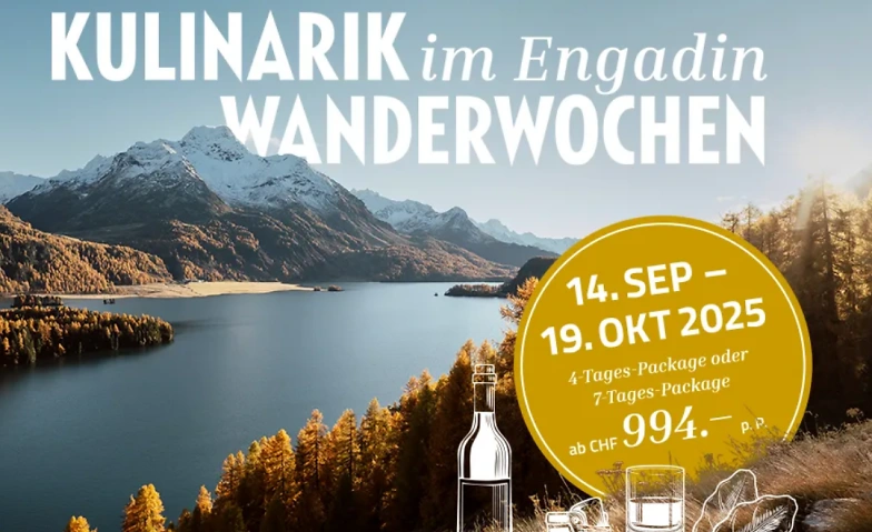 Engadiner Kulinarik-Wanderwoche Tickets