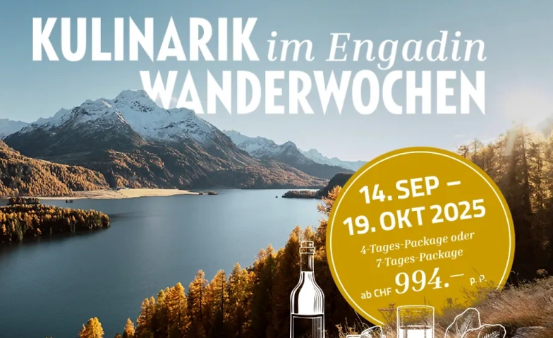Engadiner Kulinarik-Wanderwoche Tickets