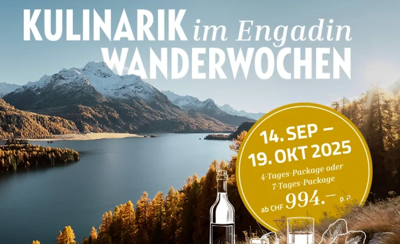 Engadiner Kulinarik-Wanderwoche Tickets