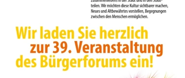 Event-Image for '39. Bürgerforum Nord trifft Süd: Allein-Einsam-Gemeinsam'