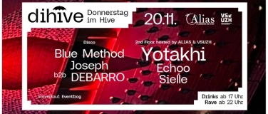 Event-Image for 'dihive w/ DEBARRO x VSUZH x ALIAS'