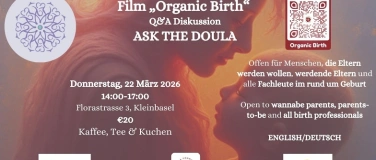Event-Image for ''Organic Birth' Documentary and 'Ask the Doula' Q&A'
