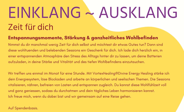 Event-Image for 'Einklang - Ausklang'