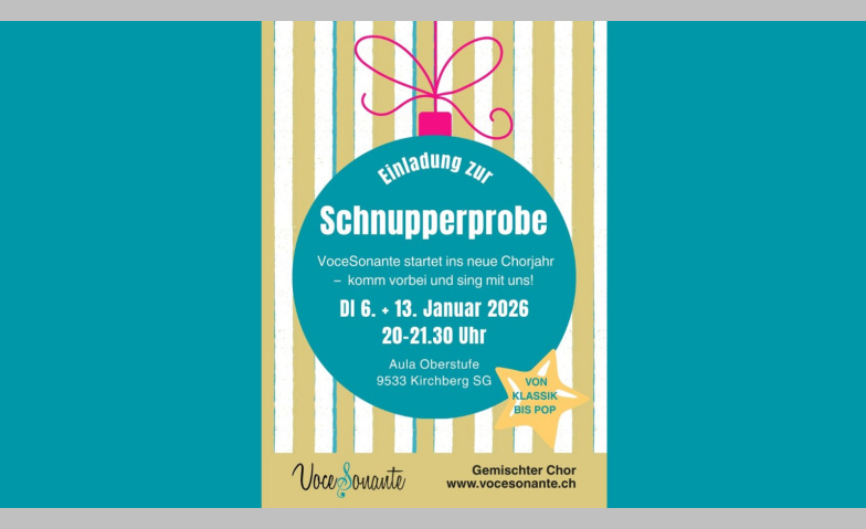 Event-Image for 'Einladung zu Schnupperproben'