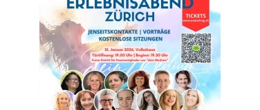 Event-Image for 'Erlebnisabend Medialität & Heilen mit kostenlosen Sitzungen'