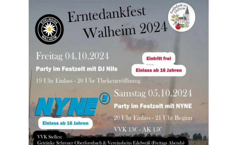 Erntedankfest Aachen Walheim ${singleEventLocation} Tickets