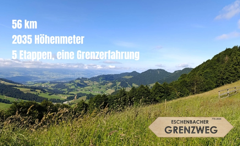 Eschenbacher Grenzweg in 5 Etappen und Grenzerfahrung Eschenbacher Grenzweg Tickets