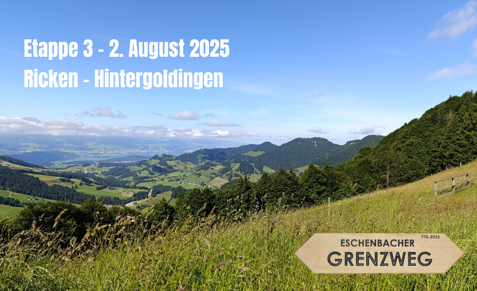 Eschenbacher Grenzweg - Etappe 3 am 2. August 2025 Billets