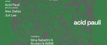 Event-Image for 'Acid Pauli'