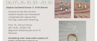 Event-Image for 'Schmuckworkshop 06.05.26 im Papuni in Oberwil (BL)'