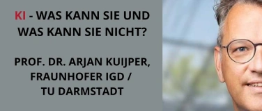Event-Image for 'KI - Was kann sie und was nicht? Vortrag von Prof. Kuijper'