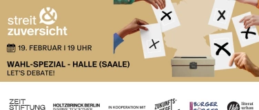 Event-Image for 'STREIT & ZUVERSICHT Wahl-Spezial Halle (Saale)'