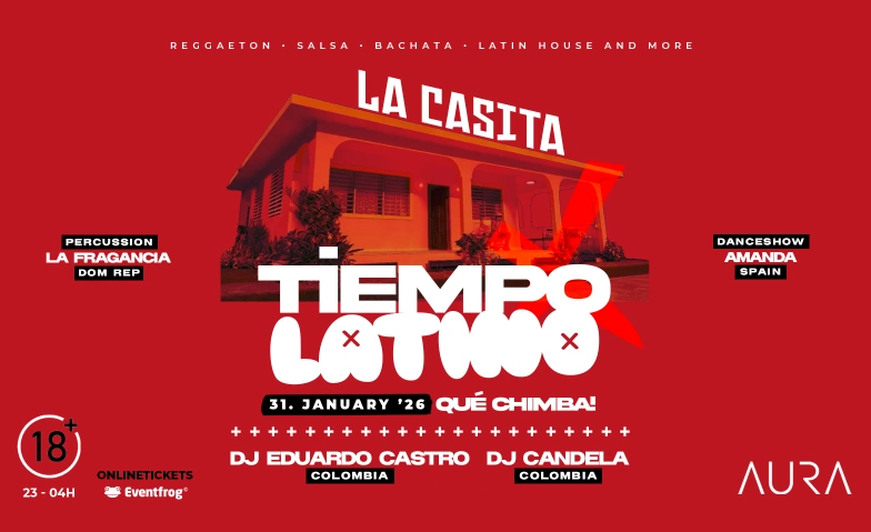 TIEMPOLATINO • LA CASITA AURA Club Z&uuml;rich, Bleicherweg 5, 8001 Z&uuml;rich Tickets