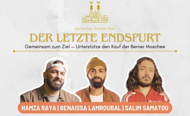 Projekt Berner Moschee - Der Endspurt (Comedy-Show & Dinner) Zentrum Wittigkofen, Jupiterstrasse 15, 3015 Bern Tickets