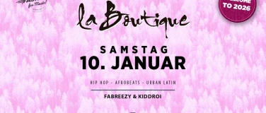 Event-Image for 'LA BOUTIQUE I SA. 10. JANUAR I JADE CLUB'