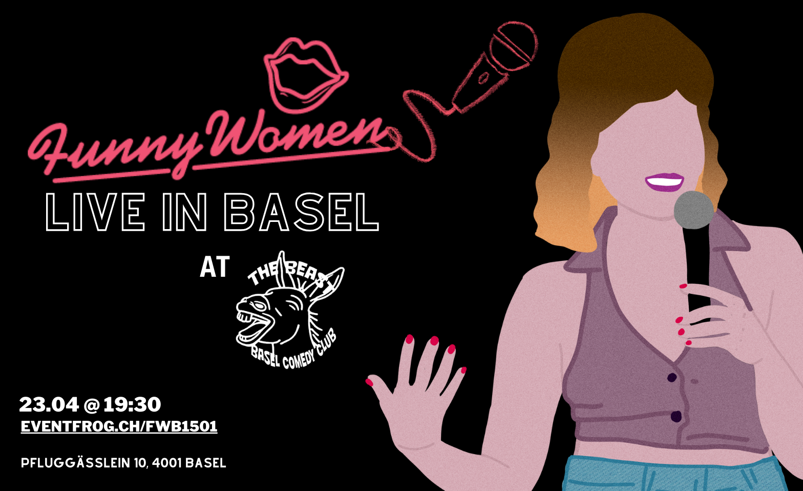 23/04 Funny Women (UK) Live in Basel &ndash; English Comedy Night Tickets