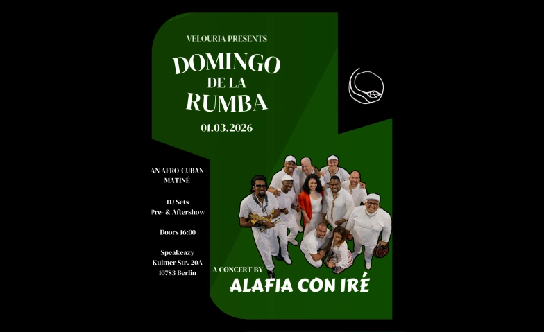 Domingo de la Rumba Velouria @ Speakeazy, Kulmer Stra&szlig;e 20A, 10783 Berlin Tickets