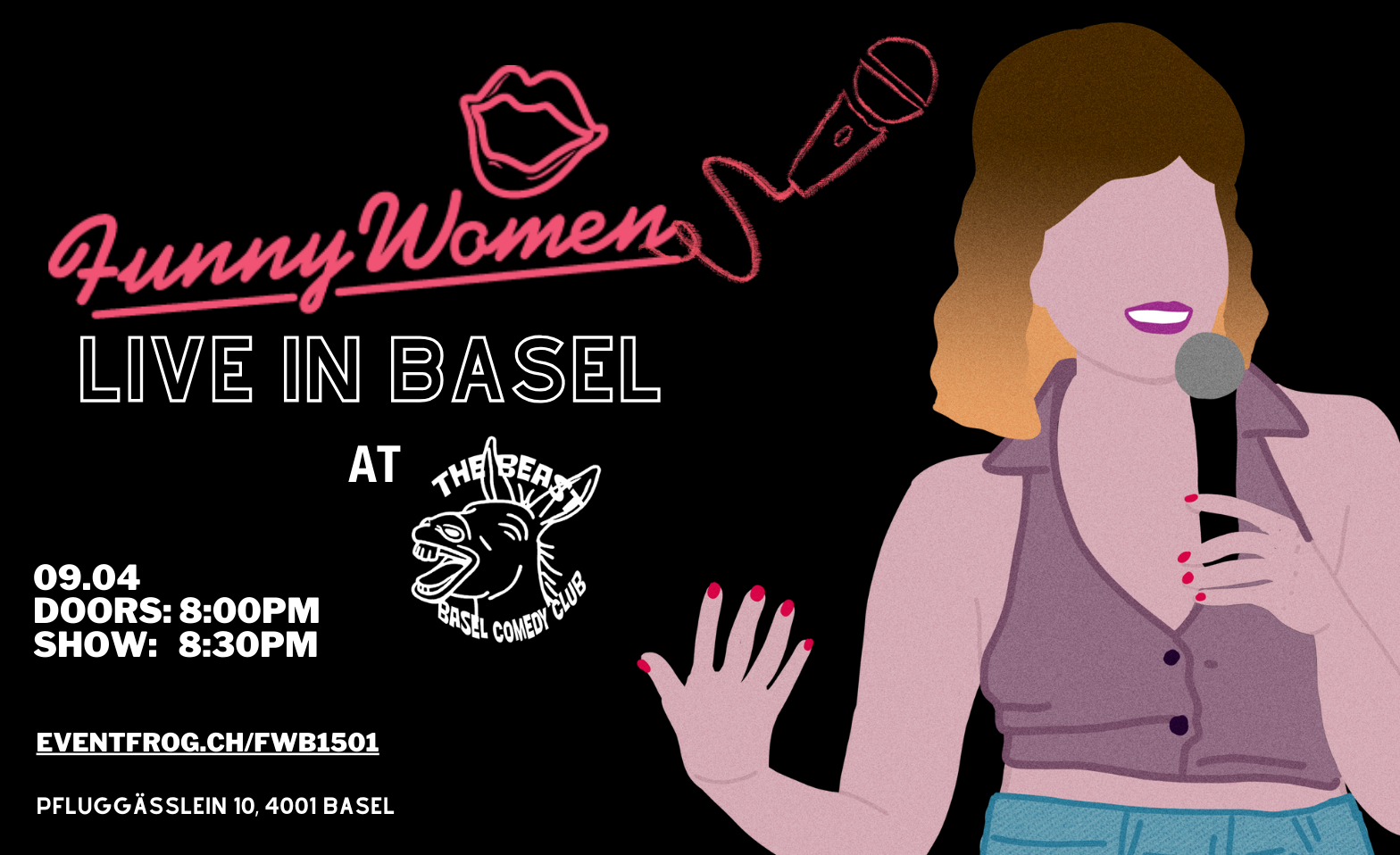 09/04 Funny Women (UK) Live in Basel &ndash; Showcase! Billets