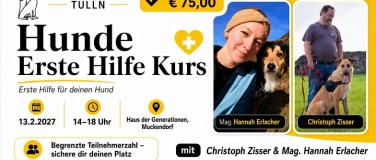 Event-Image for 'Erste Hilfe Kurs f&uuml;r Hunde'