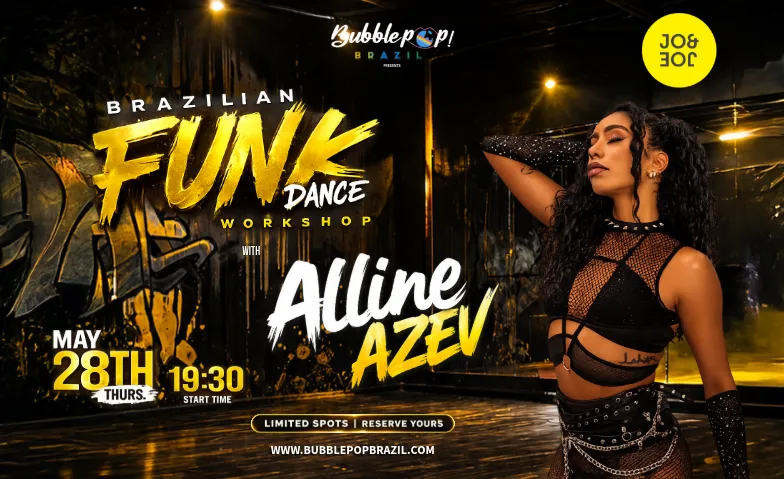 Event-Image for 'BR FUNK WORKSHOP WITH ALLINE AZEV by BUBBLEPOP! BRAZIL'