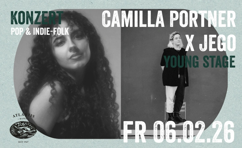 YOUNG STAGE: CAMILLA PORTNER X JEGO Atlantis, Klosterberg 13, 4010 B&acirc;le Billets