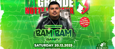 Event-Image for 'La Grande Notte Italiana w/BANFY "BAMBAM" @ Rumors Stuttgart'
