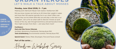 Event-Image for 'Urban Heroes: Let&rsquo;s Walk & Talk about Mosses'