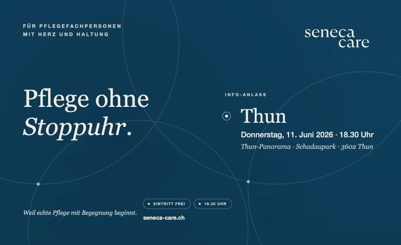 Info-Anlass f&uuml;r Pflegefachpersonen Thun-Panorama, Schadaupark, 3602 Thun Billets