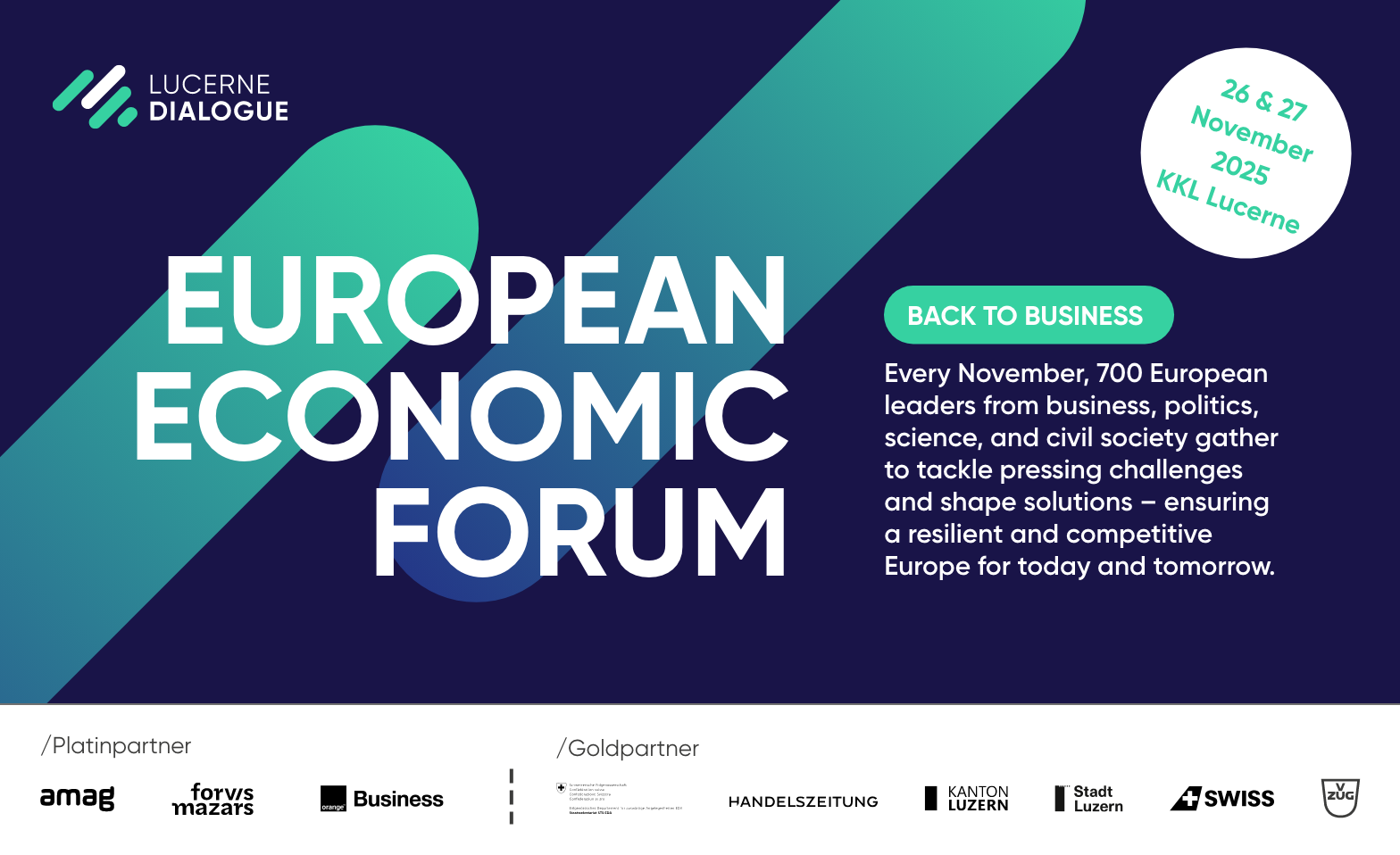 European Economic Forum Billets