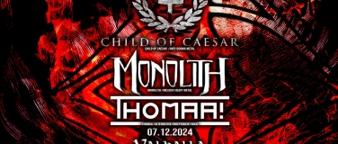 Event-Image for 'Demonology: Child of Caesar + Monolith + THOMAA'