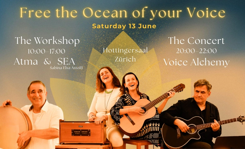 Singing Concert - by Atma & Voice Alchemy Hottingersaal, Gemeindestrasse 54, 8032 Z&uuml;rich Billets