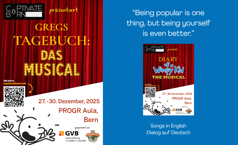 Event-Image for 'MUSICAL: GREGS TAGEBUCH - DIARY OF A WIMPY KID'