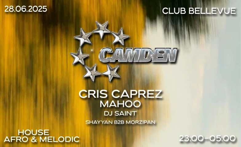CAMDEN Club Bellevue, Freieckgasse 9, 8001 Zürich Tickets