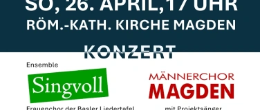 Event-Image for 'Fr&uuml;hlingskonzert M&auml;nnerchor Magden'