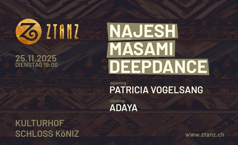 ZtanZ – Zischtig Rave Kulturhof Schloss Köniz  Rossstall, Muhlernstrasse 11, 3098 Köniz Tickets