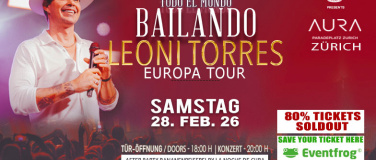 Event-Image for 'LEONI TORRES  Live Sa 28. Feb. 26  AURA CLUB Z&uuml;rich'