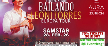 Event-Image for 'LEONI TORRES  Live Sa 28. Feb. 26  AURA CLUB Z&uuml;rich'